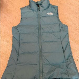 The North Face Women's Blue Puffer Vest